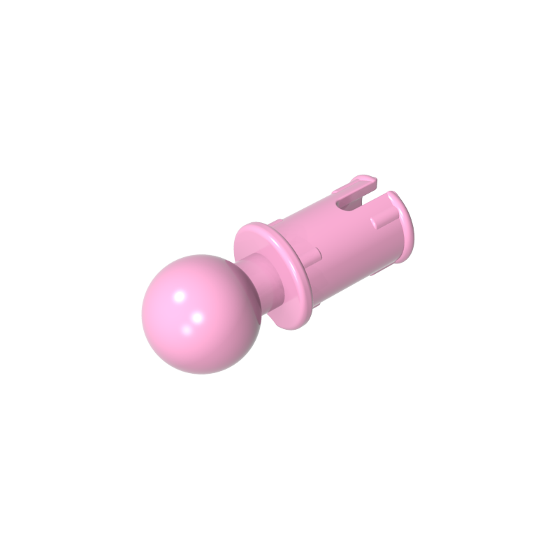 6628 | Technical Pin with Friction Ridges and Tow Ball with Squared Pin Hole