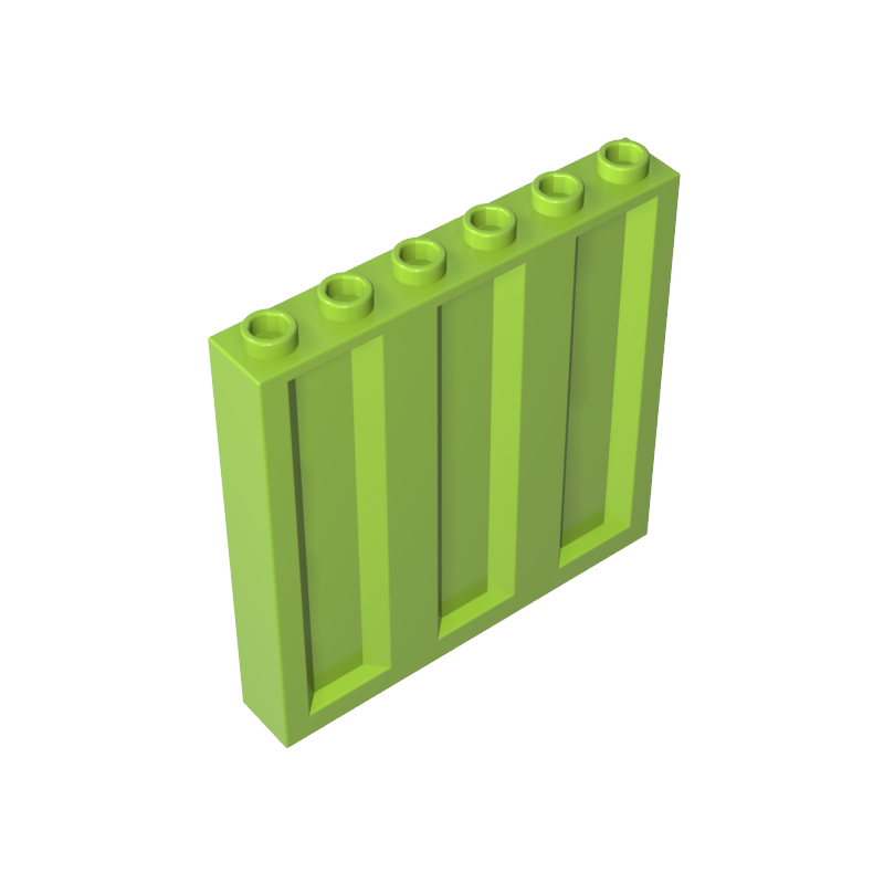 23405 | Panel 1 x 6 x 5 with Corrugated Profile