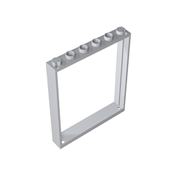 42205 | Window 1 x 6 x 6 Flat Front