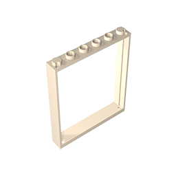 42205 | Window 1 x 6 x 6 Flat Front