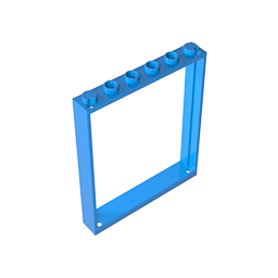 42205 | Window 1 x 6 x 6 Flat Front