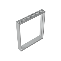 42205 | Window 1 x 6 x 6 Flat Front