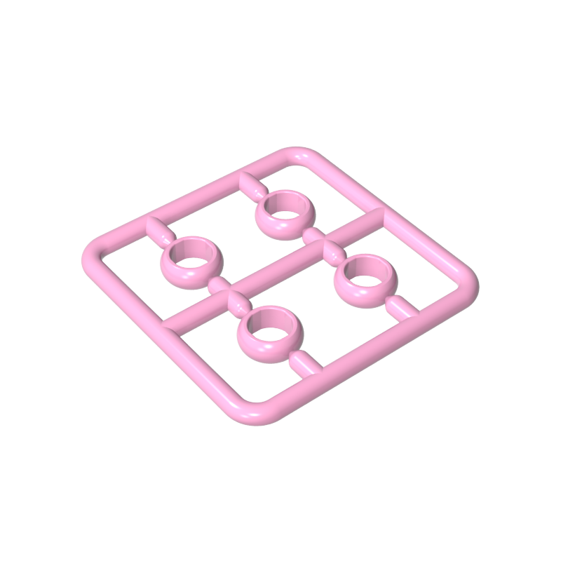 11010 | Figure, Utensil Ring 1 x 1 , 4 on Sprue