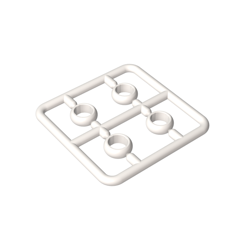 11010 | Figure, Utensil Ring 1 x 1 , 4 on Sprue