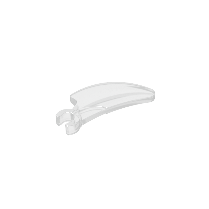 16770 | Barb / Claw / Horn / Tooth with Clip, Curved