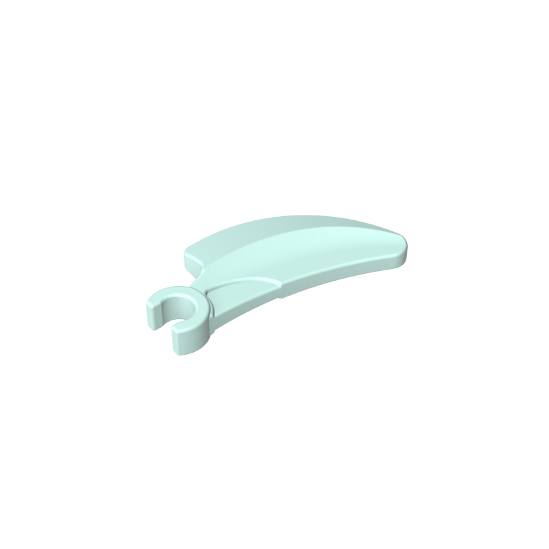 16770 | Barb / Claw / Horn / Tooth with Clip, Curved