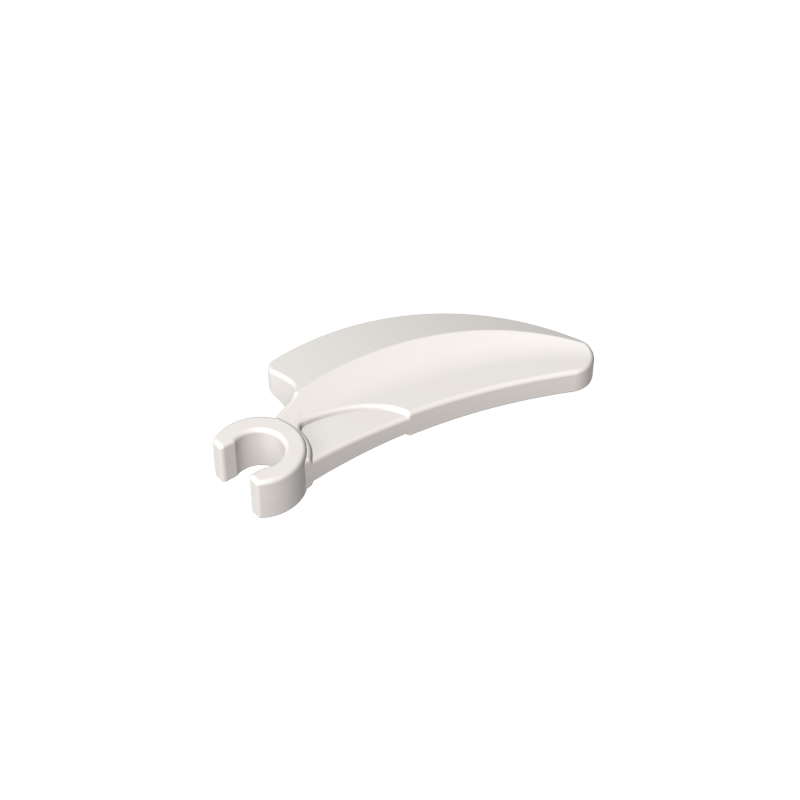 16770 | Barb / Claw / Horn / Tooth with Clip, Curved
