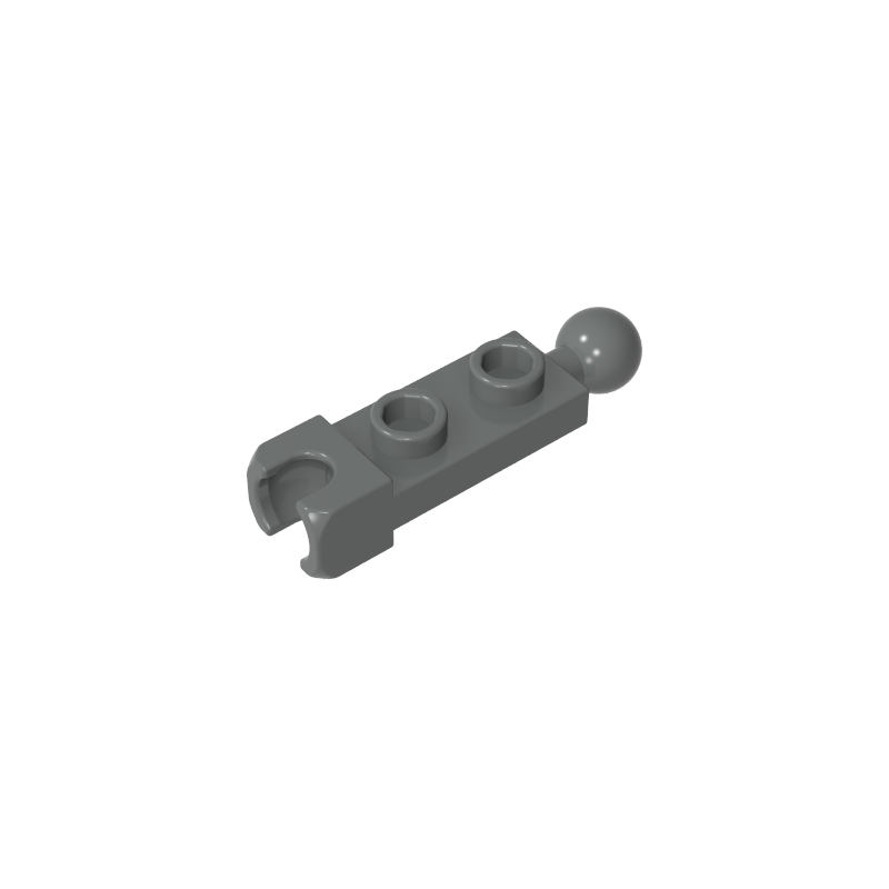 14419 | Plate, Modified 1 x 2 with Tow Ball and Small Tow Ball Socket on Ends