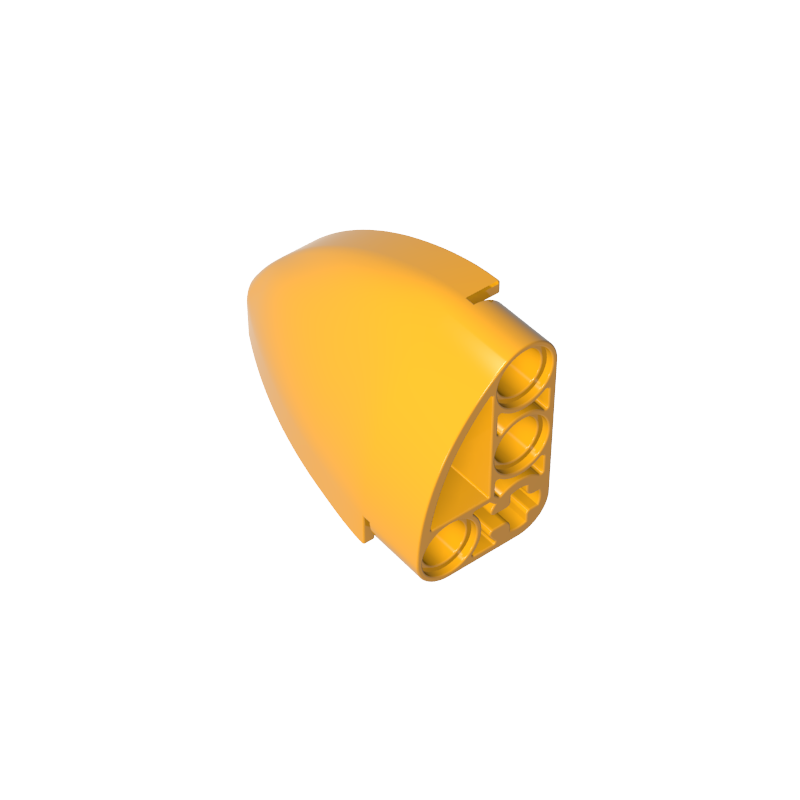 2442 | Technical Panel Curved 5 x 3 x 2 Corner Quarter Ellipse, Right