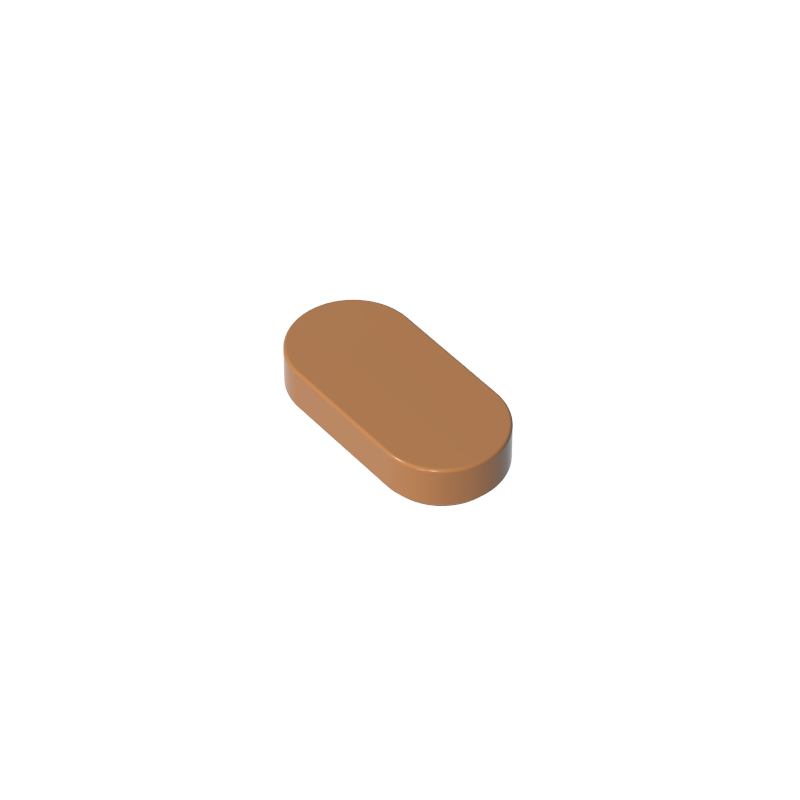 1126 | Tile, Round 1 x 2 Oval