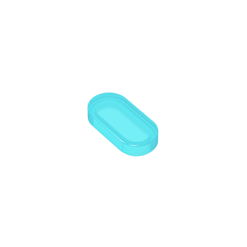 1126 | Tile, Round 1 x 2 Oval