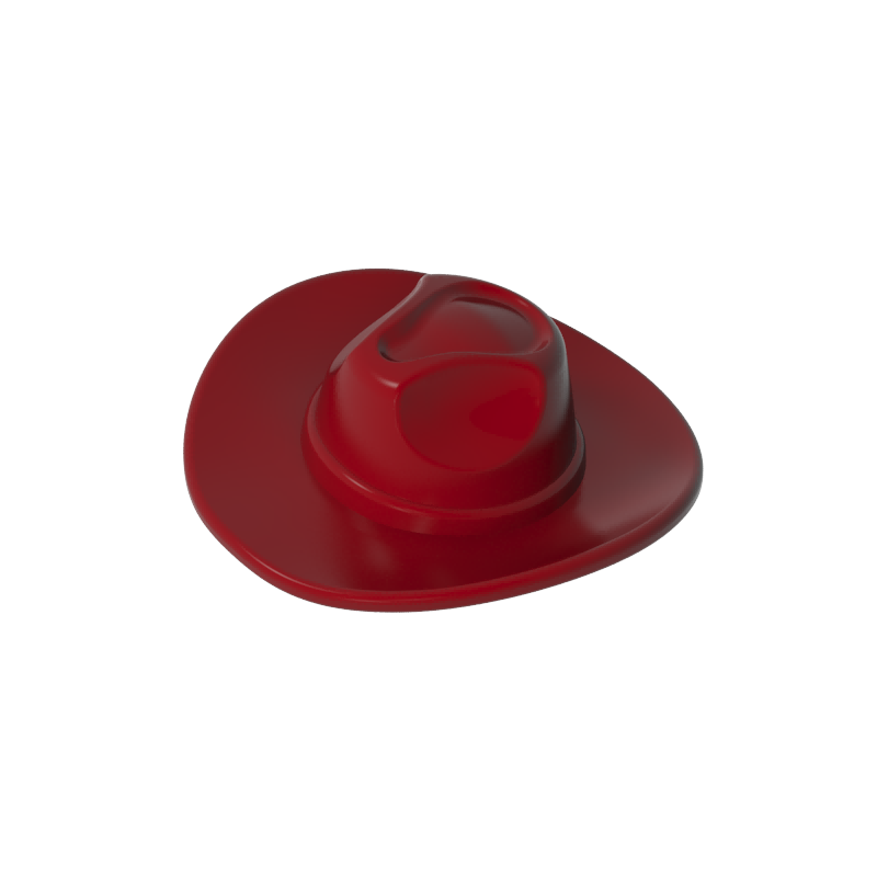 61506 | Headgear Hat, Wide Brim Outback Style (Fedora)