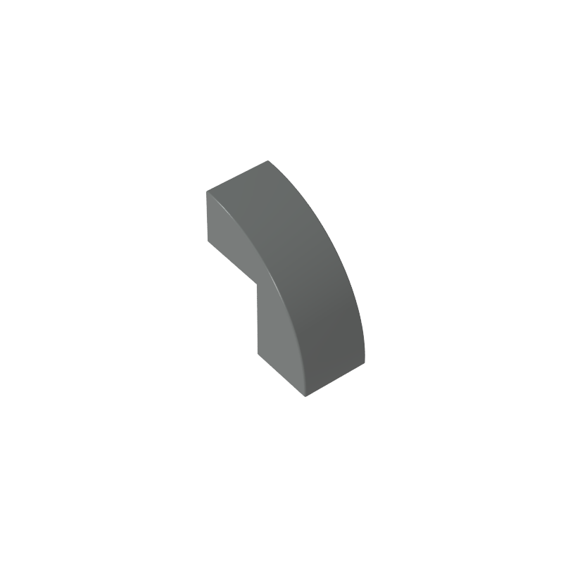 5907 | Slope, Curved 2 x 1 x 1 2/3