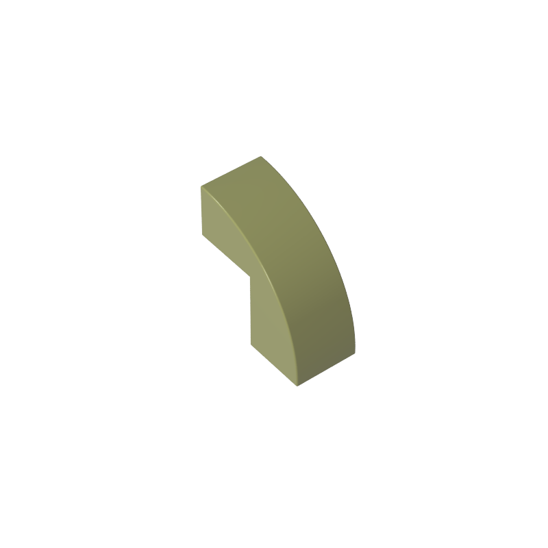 5907 | Slope, Curved 2 x 1 x 1 2/3