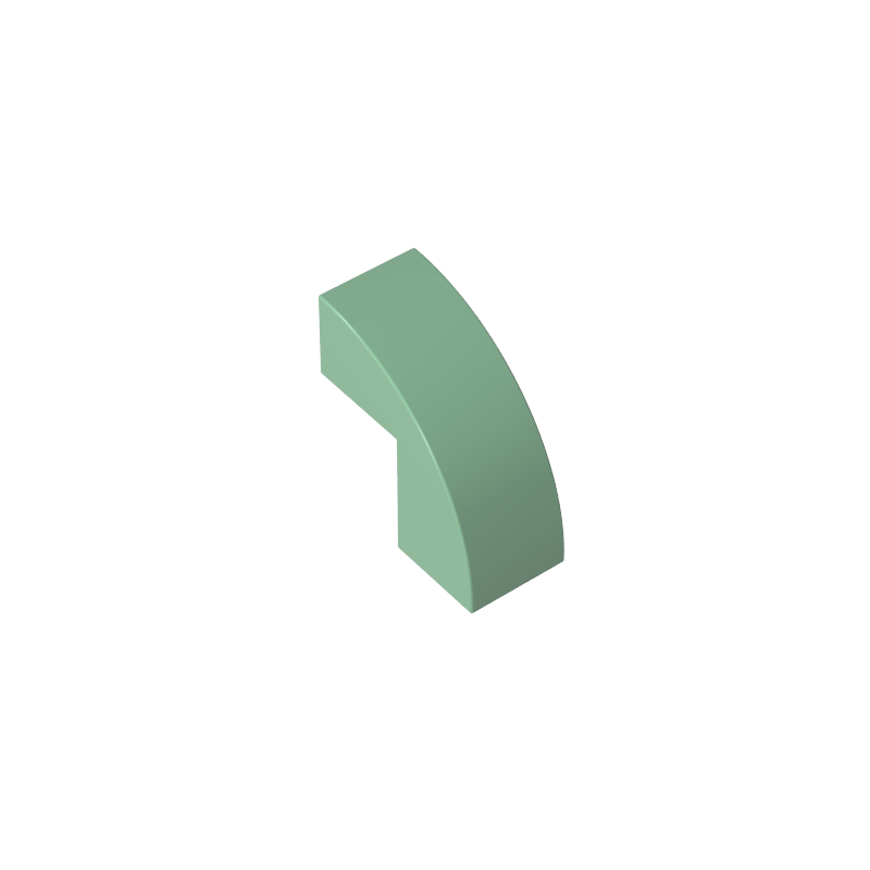 5907 | Slope, Curved 2 x 1 x 1 2/3