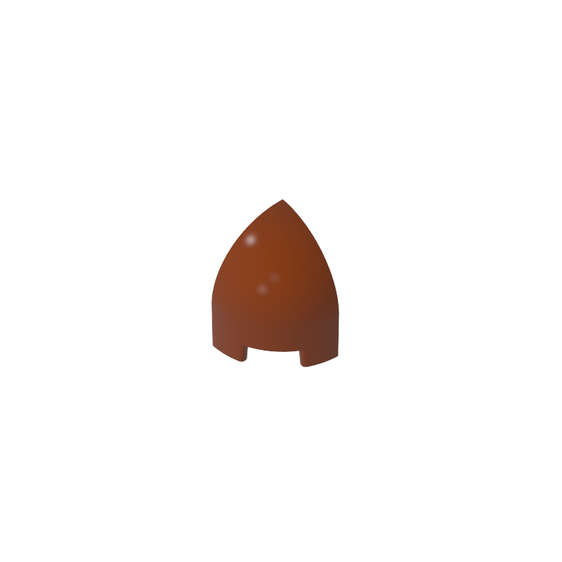 1871 | Slope, Curved 1 x 1 x 1 1/3 Corner Round