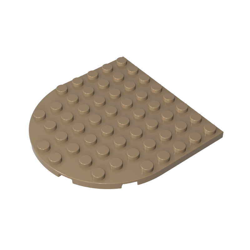 41948 | Plate, Round 8 x 8 Rounded End