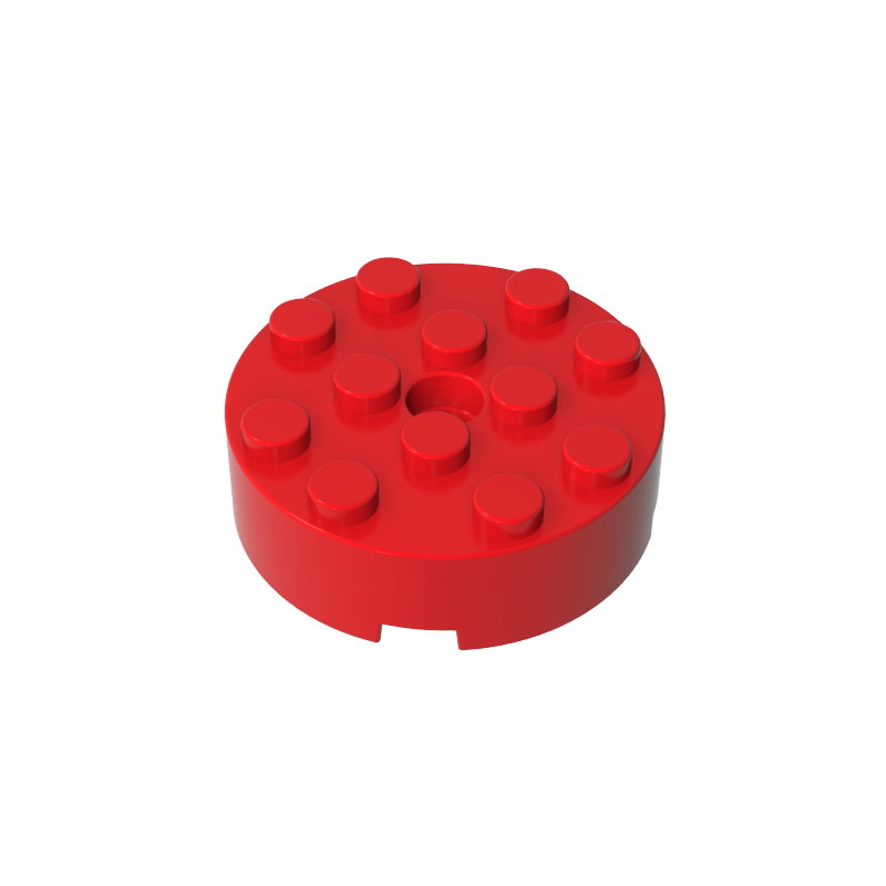 87081 | Brick, Round 4 x 4 with Hole