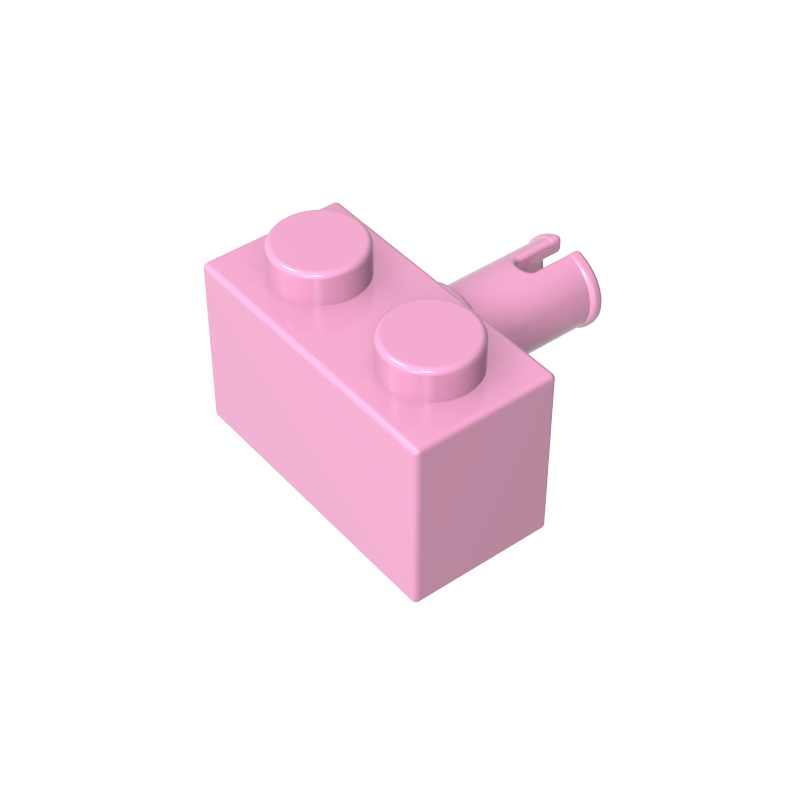 2458 | Brick, Modified 1 x 2 with Pin