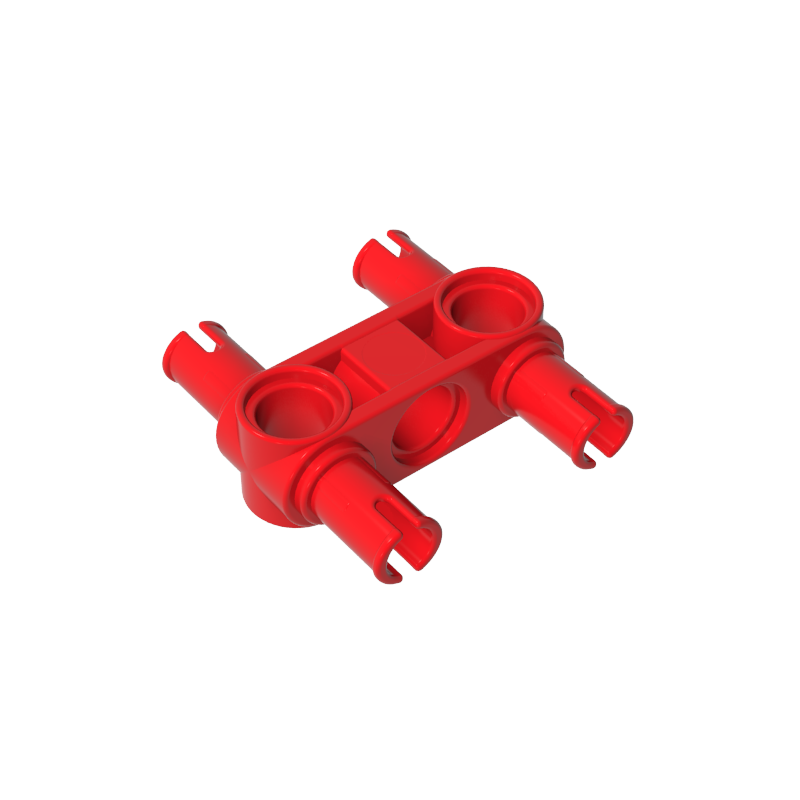 48989 | Technical Pin Connector Perpendicular 3L with 4 Pins