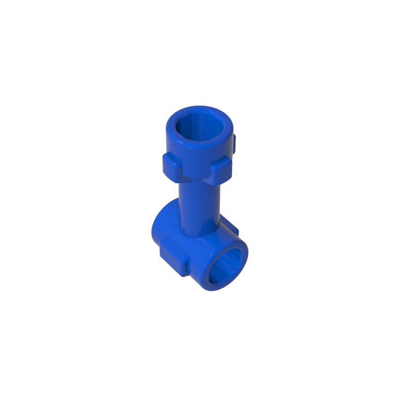 92690 | Bar 1L with Top Stud and 2 Side Studs (Connector Perpendicular)