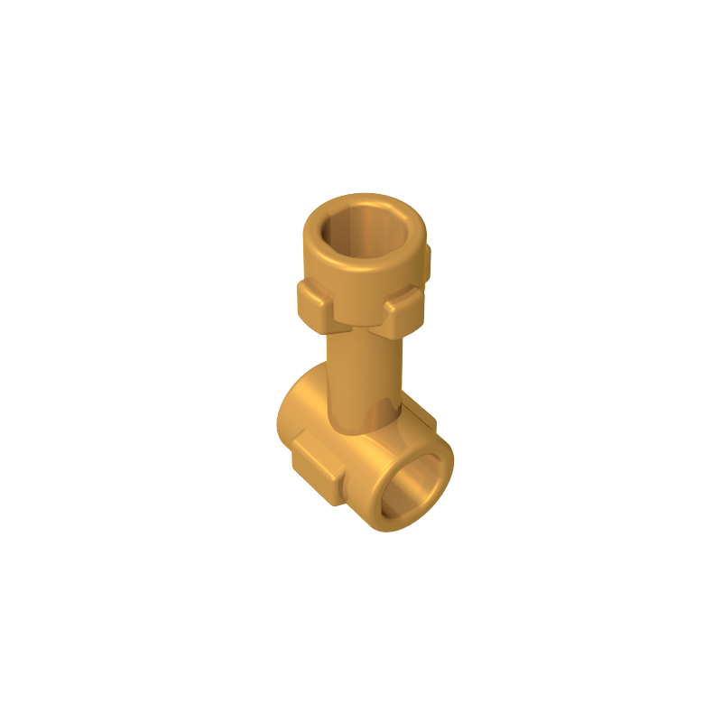 92690 | Bar 1L with Top Stud and 2 Side Studs (Connector Perpendicular)