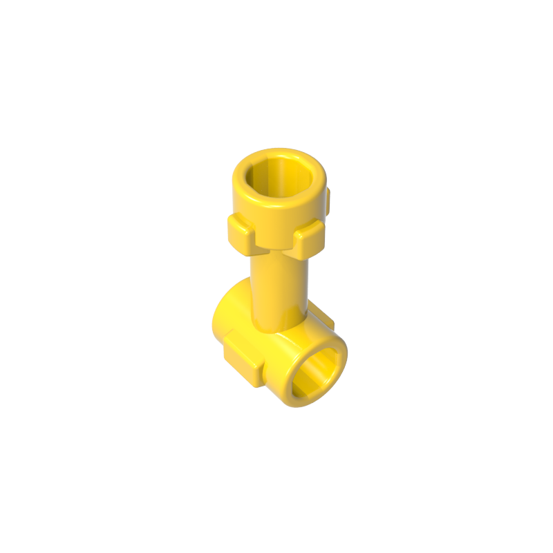 92690 | Bar 1L with Top Stud and 2 Side Studs (Connector Perpendicular)