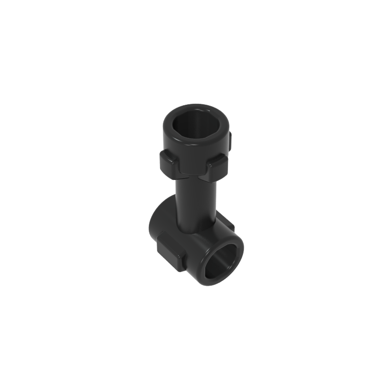 92690 | Bar 1L with Top Stud and 2 Side Studs (Connector Perpendicular)