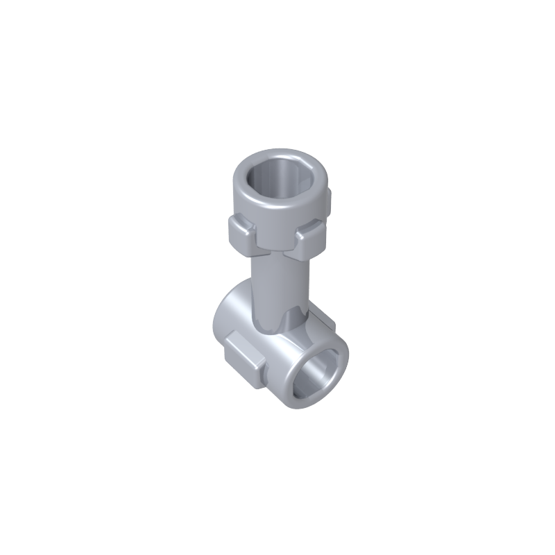 92690 | Bar 1L with Top Stud and 2 Side Studs (Connector Perpendicular)