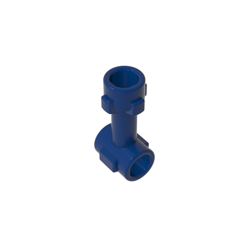 92690 | Bar 1L with Top Stud and 2 Side Studs (Connector Perpendicular)