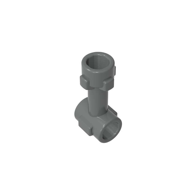 92690 | Bar 1L with Top Stud and 2 Side Studs (Connector Perpendicular)