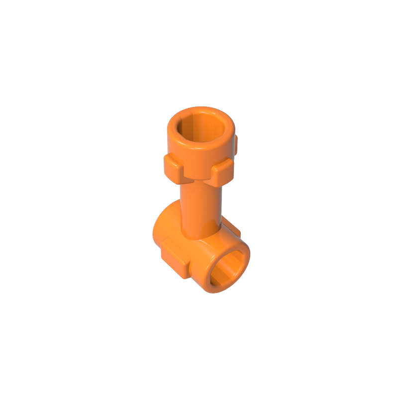 92690 | Bar 1L with Top Stud and 2 Side Studs (Connector Perpendicular)