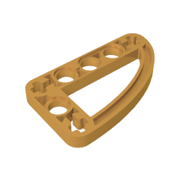 32250 | Technical Beam Modified L-Shape Quarter Ellipse Thin 3 x 5