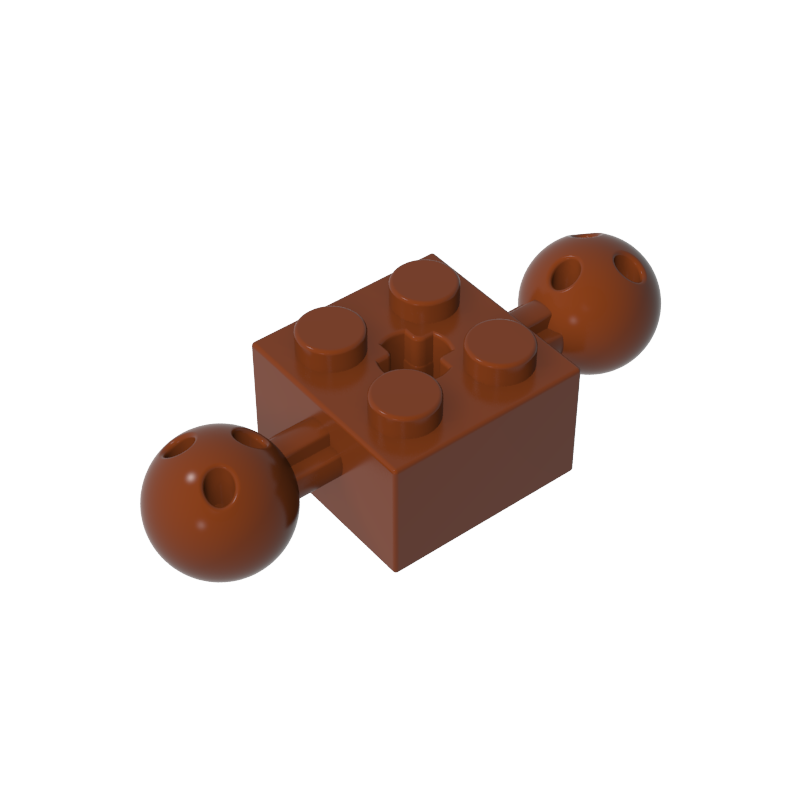 17114 | Technical Brick Modified 2 x 2 with 2 Ball Joints and Axle Hole