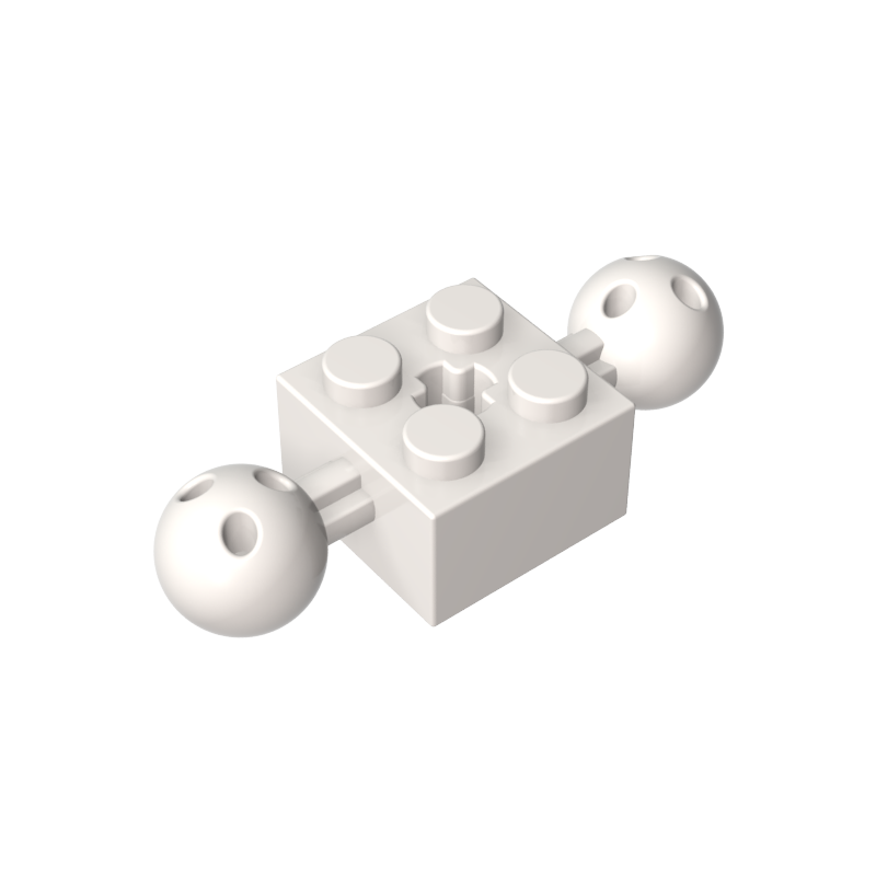 17114 | Technical Brick Modified 2 x 2 with 2 Ball Joints and Axle Hole