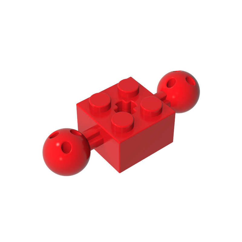 17114 | Technical Brick Modified 2 x 2 with 2 Ball Joints and Axle Hole
