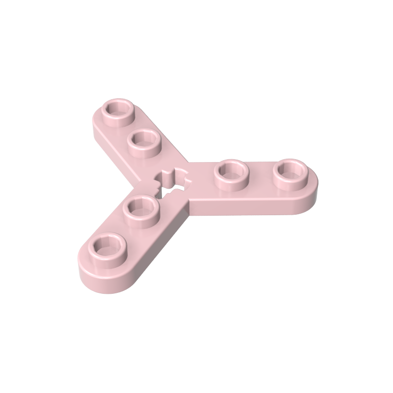 32125 | Technical Plate Rotor 3 Blade with Smooth Ends and 6 Studs (Propeller)
