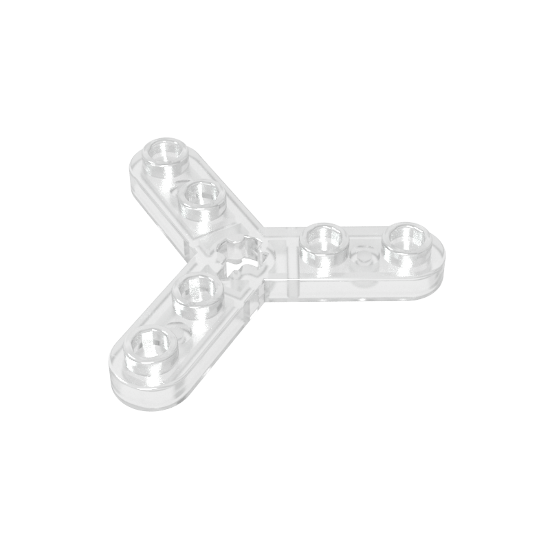 32125 | Technical Plate Rotor 3 Blade with Smooth Ends and 6 Studs (Propeller)