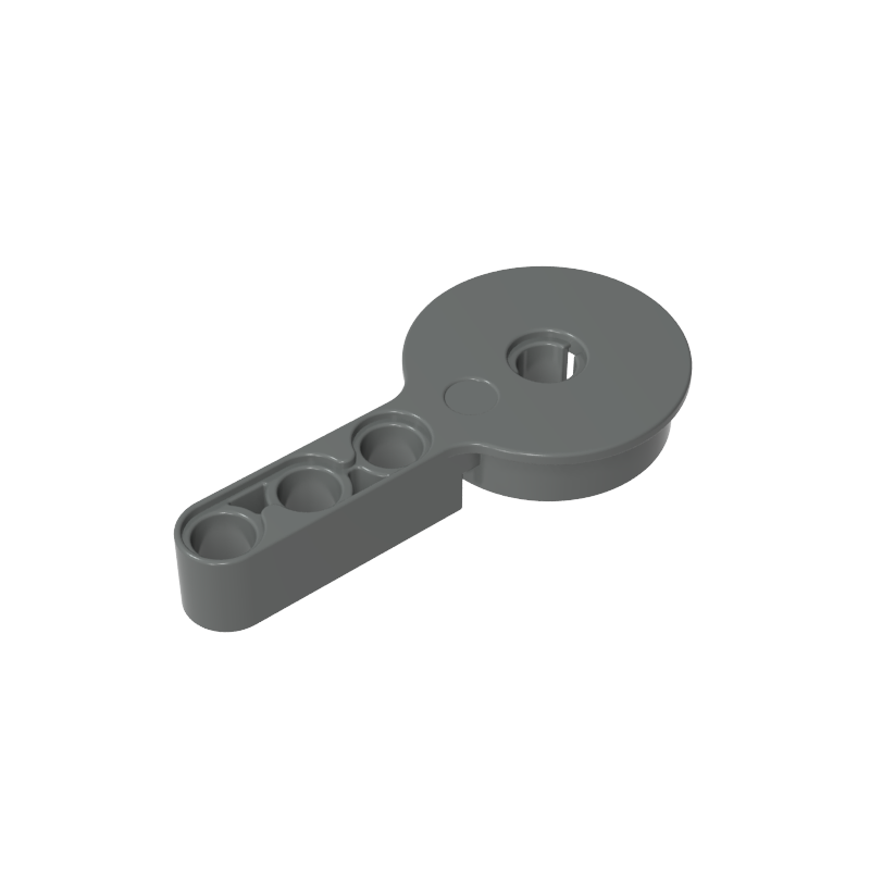 44225 | Technical Rotation Joint Disk with Large Pin and 3L Beam Thick