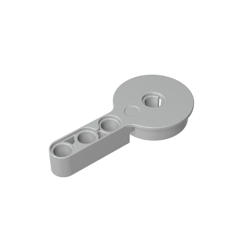 44225 | Technical Rotation Joint Disk with Large Pin and 3L Beam Thick
