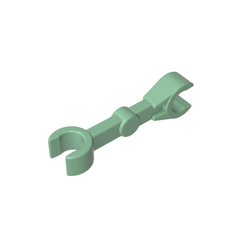 59230 | Arm Mechanical, Straight with Clips at 90 degrees (Vertical Grip)