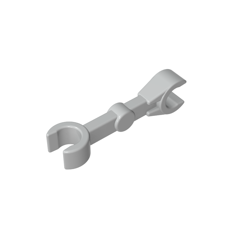 59230 | Arm Mechanical, Straight with Clips at 90 degrees (Vertical Grip)