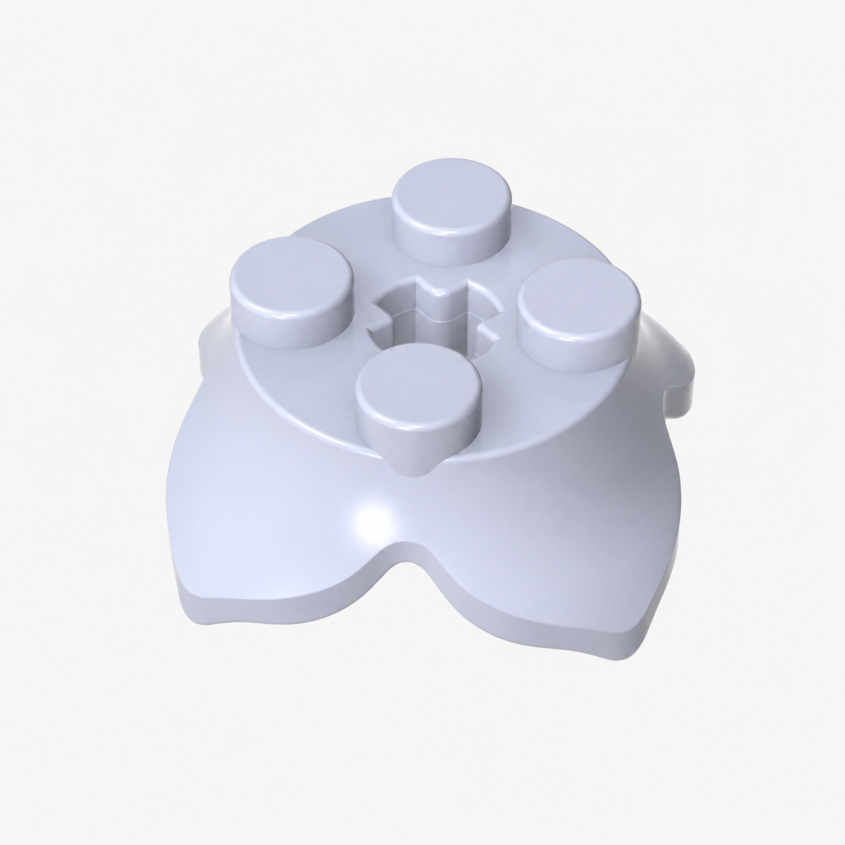 15469 | Plant Leaves 2 x 2 with 4 Petals and Axle Hole