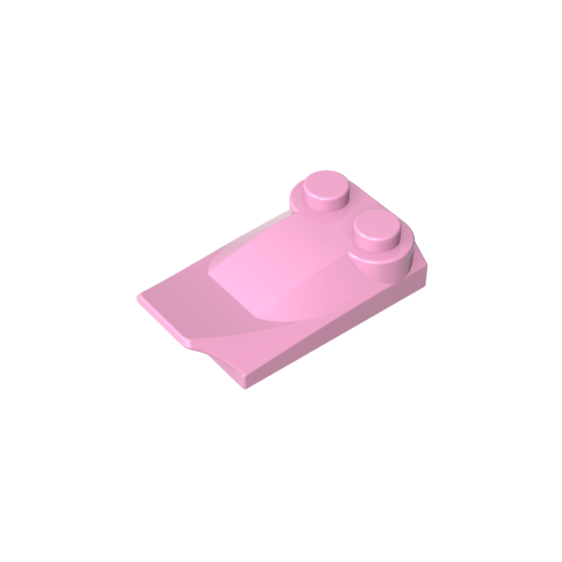 47456 | Slope, Curved 3 x 2 x 2/3 with 2 Studs, Wing End