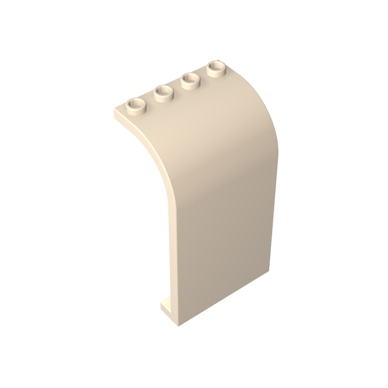 2571 | Panel 3 x 4 x 6 Curved Top