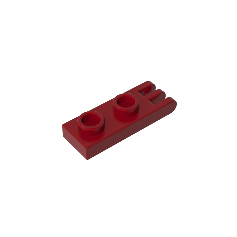 4275b | Hinge Plate 1 x 2 with 3 Fingers on End - Solid Studs
