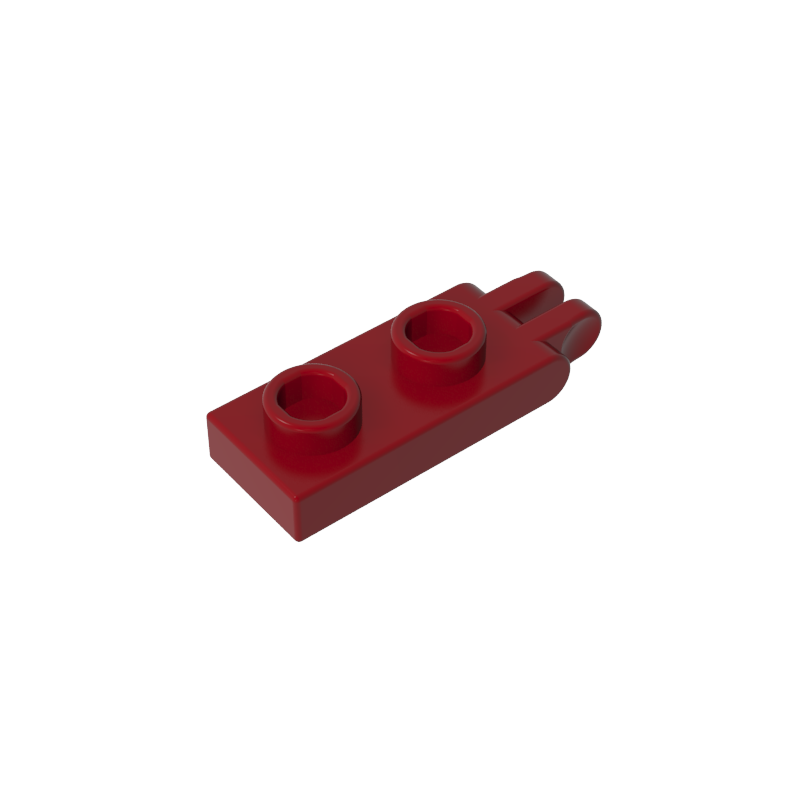 4276b | Hinge Plate 1 x 2 with 2 Fingers on End - Solid Studs