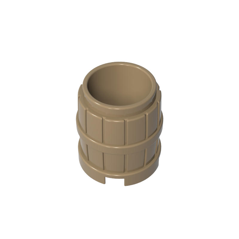 2489 | Container, Barrel 2 x 2 x 2