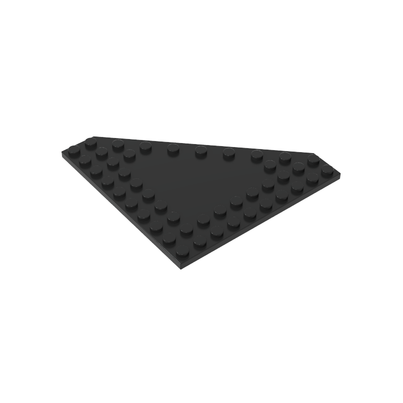 92584 | Wedge, Plate 10 x 10 Cut Corner with no Studs in Center