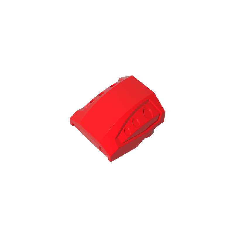 44675 | Slope, Curved 2 x 2 with Debossed Side Ports